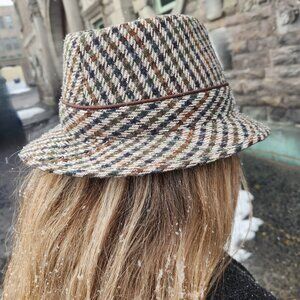 🇫🇷 Made in France Vintage Wool Fedora Hat – Unisex